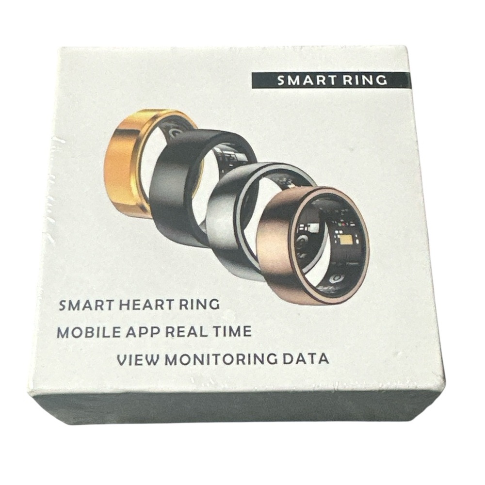 NWT, Smart Heart Ring in Silver, Size 9